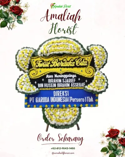 Papan Bunga Duka di Jogomulyo